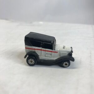 Vintage Micro Machines Police Car SFPD Model T Galoob‎